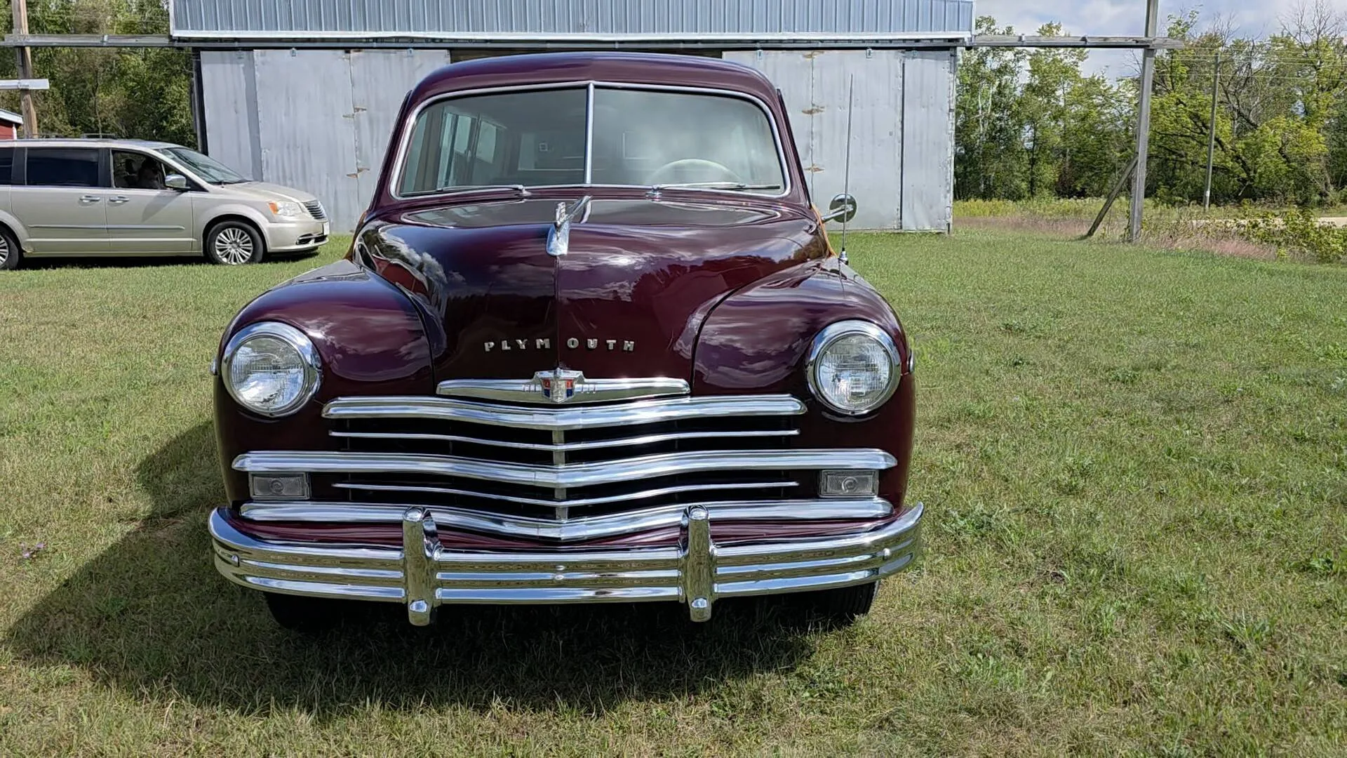1949 Plymouth Special Deluxe Woody Wagon Frame Off Restoration