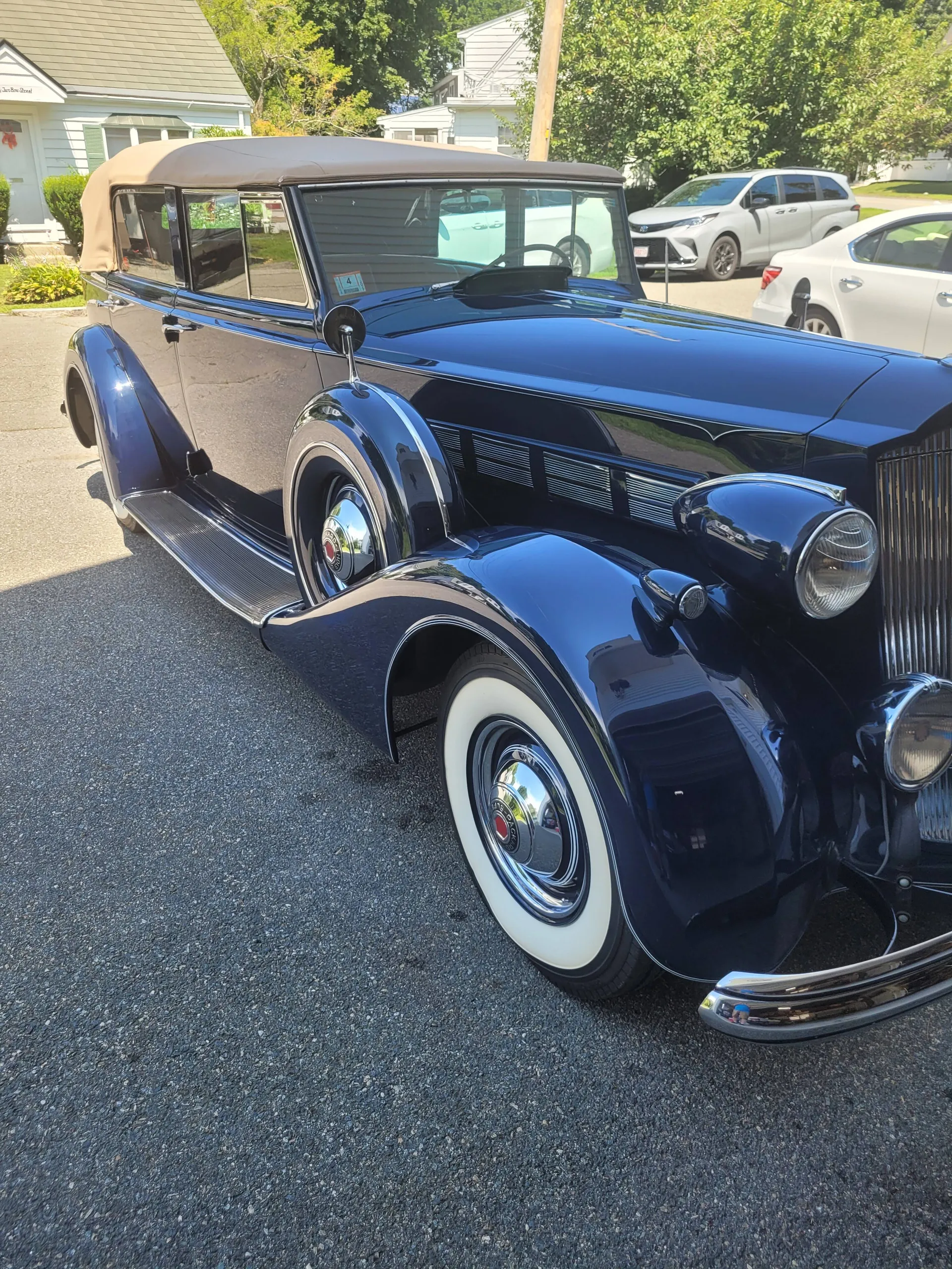 1937 Packard Super 8 Convertible With Special Ordered Divider