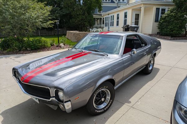Go Package Equipped: Restored 1969 AMC AMX
