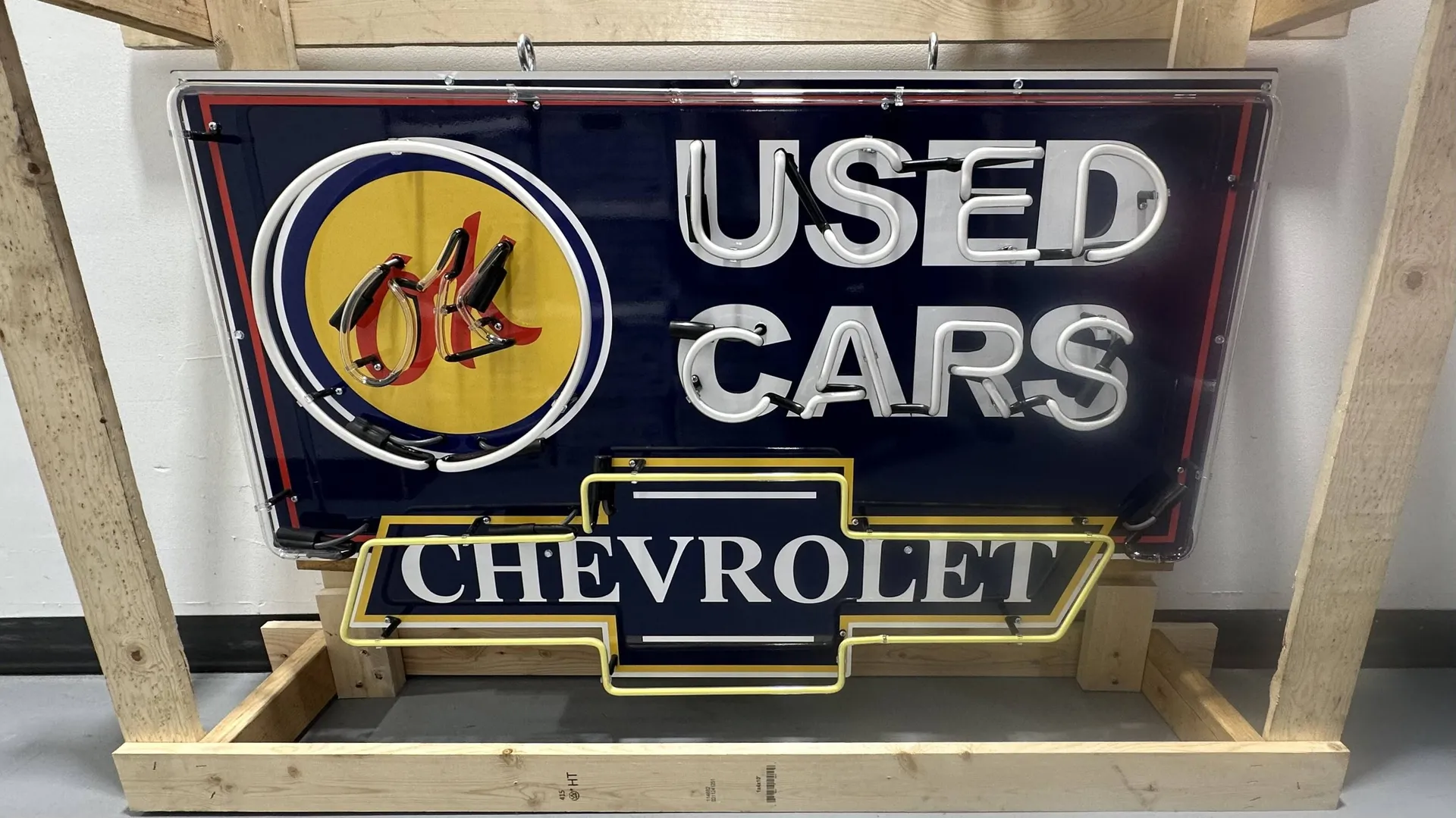 Chevrolet OK Used Cars Neon Sign | Hemmings