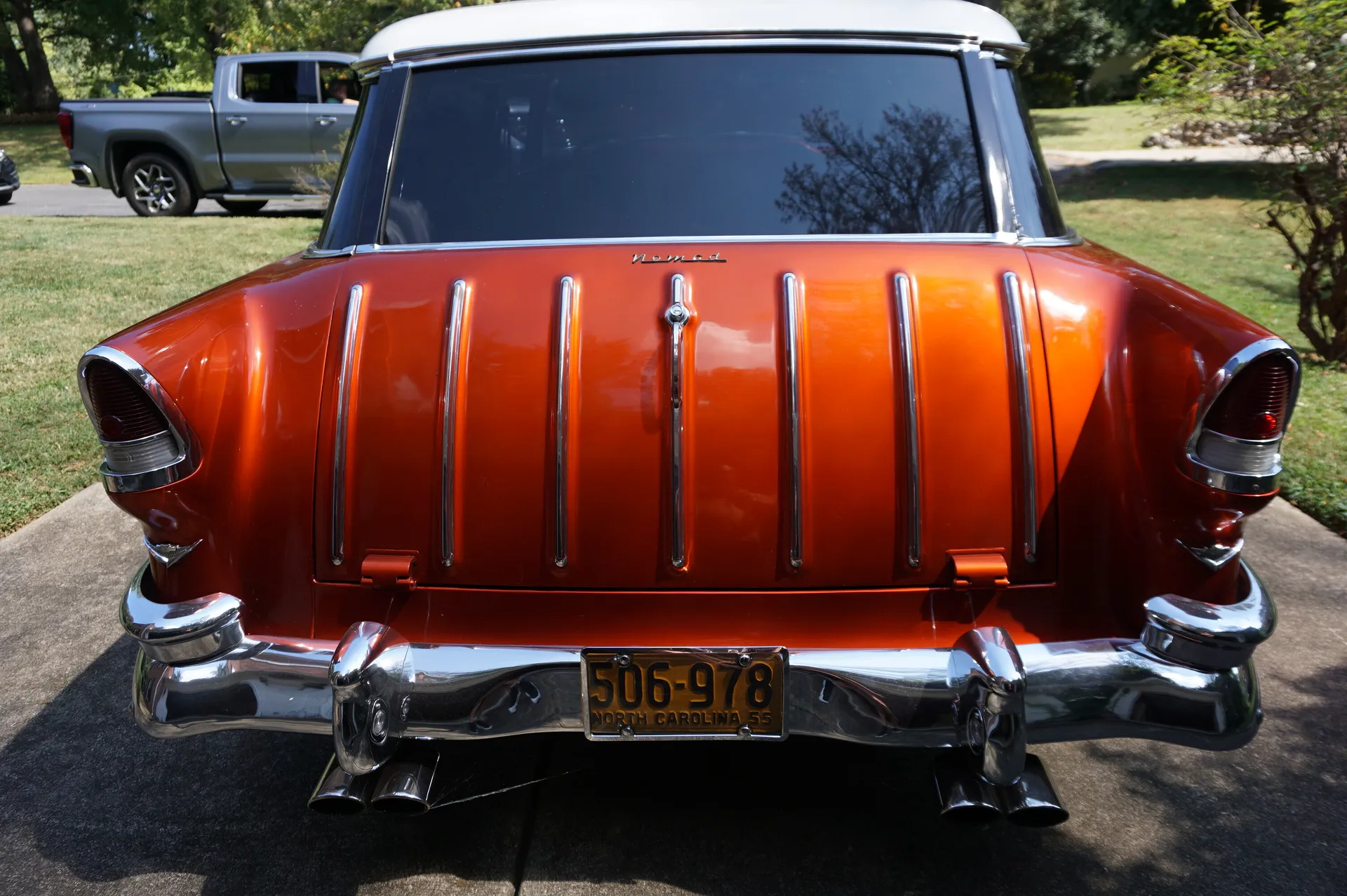Sold - Customized 1955 Chevrolet Nomad Station Wagon With a 327 V8