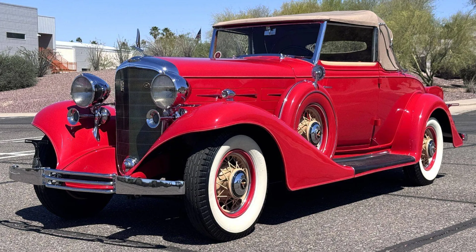 1933 Cadillac 355 C Convertible Coupe 353 V8 3 Speed Manual CCCA