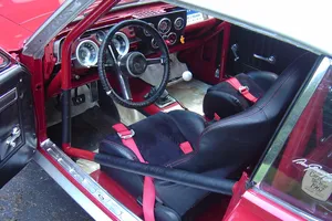 1967 Mercury CougarCoupe 7F91C544412 red/silver black racing seats 289 v8