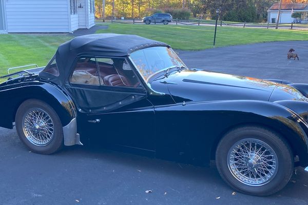 Restored and Upgraded 1958 Triumph TR3A Convertible