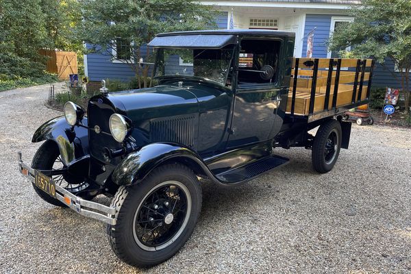 Previously Restored 1928 Ford Model AA Stakebed Truck