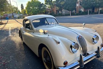 40-Years-Owned, Unrestored 1956 Jaguar XK140 Fixed Head Coupe