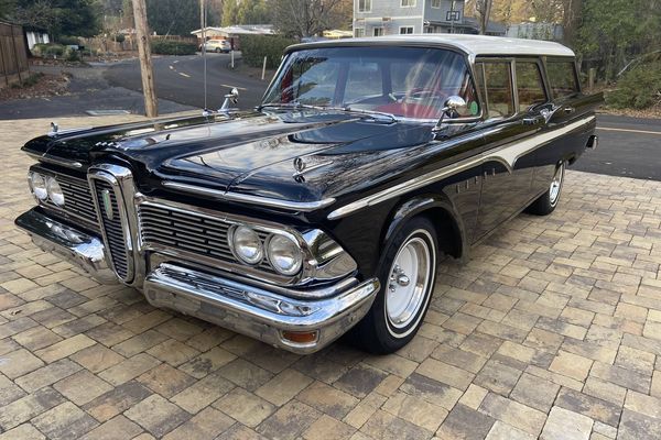 Uncommon Longroof: 1959 Edsel Villager Six-Passenger Station Wagon