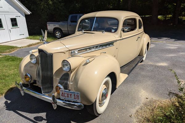 Streamlined Elegance: 1940 Packard 110 Business Coupe