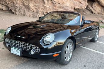 Private Collection Example: Low-Mile 2002 Ford Thunderbird Convertible