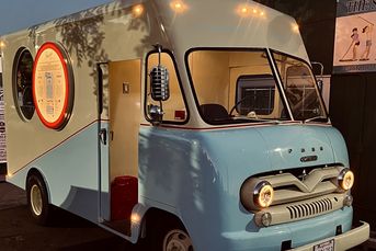1969 Ford P-400 Vanette - Original Round Window Food Truck!