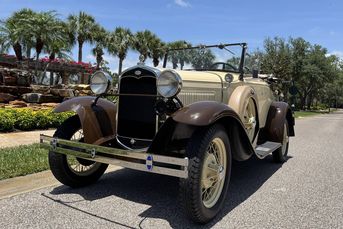 Previously Restored 1931 Ford Model A Roadster From Long-Term Ownership