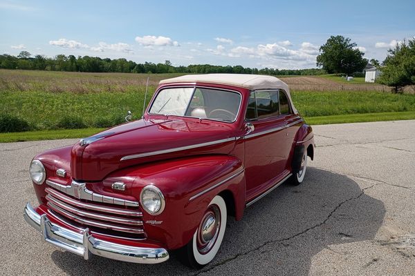 Previously Restored 1946 Ford Super Deluxe Convertible Club Coupe
