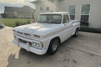 Customized 1964 GMC 1000 Fenderside Pickup With a Chevy 350 V8