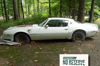 No-Reserve 1978 Pontiac Firebird Trans Am Project