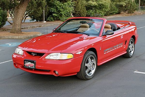 Low-Mile 1994 Ford Mustang Cobra Indy 500 Pace Car Replica Convertible