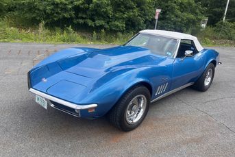 Restored 1969 Chevrolet Corvette Convertible With a Crate 355 V8 and a Four-Speed