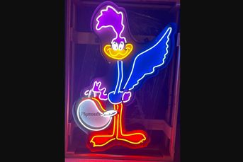 No Reserve Plymouth Road Runner Neon Sign