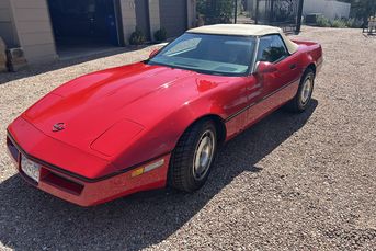 1987 Chevrolet Corvette Convertible With Less Than 55k Miles