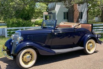Previously Restored 1934 Ford Model 40 V8 Convertible Cabriolet