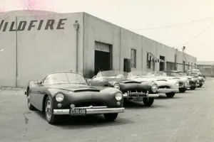 1955 Woodill WildfireConvertible 55WW9939 Corvette Competition Yellow Black Corvette 396ci Big Block V8