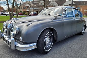 Low-Mile, Refreshed 1964 Jaguar Mk II 3.4 With a Four-Speed-O/D Transmission