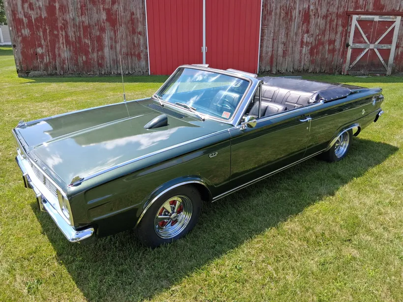 1966 Dodge Dart GT Convertible 4-Speed Original 273 V8 Factory