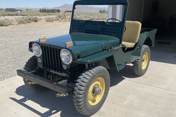 Restored 1949 Willys Jeep CJ3A 4x4