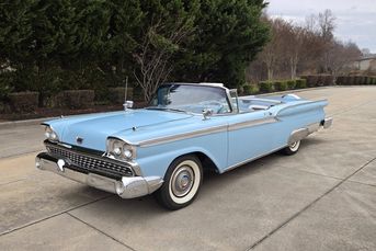 1959 Ford Galaxie Skyliner Convertible With Holley Sniper EFI