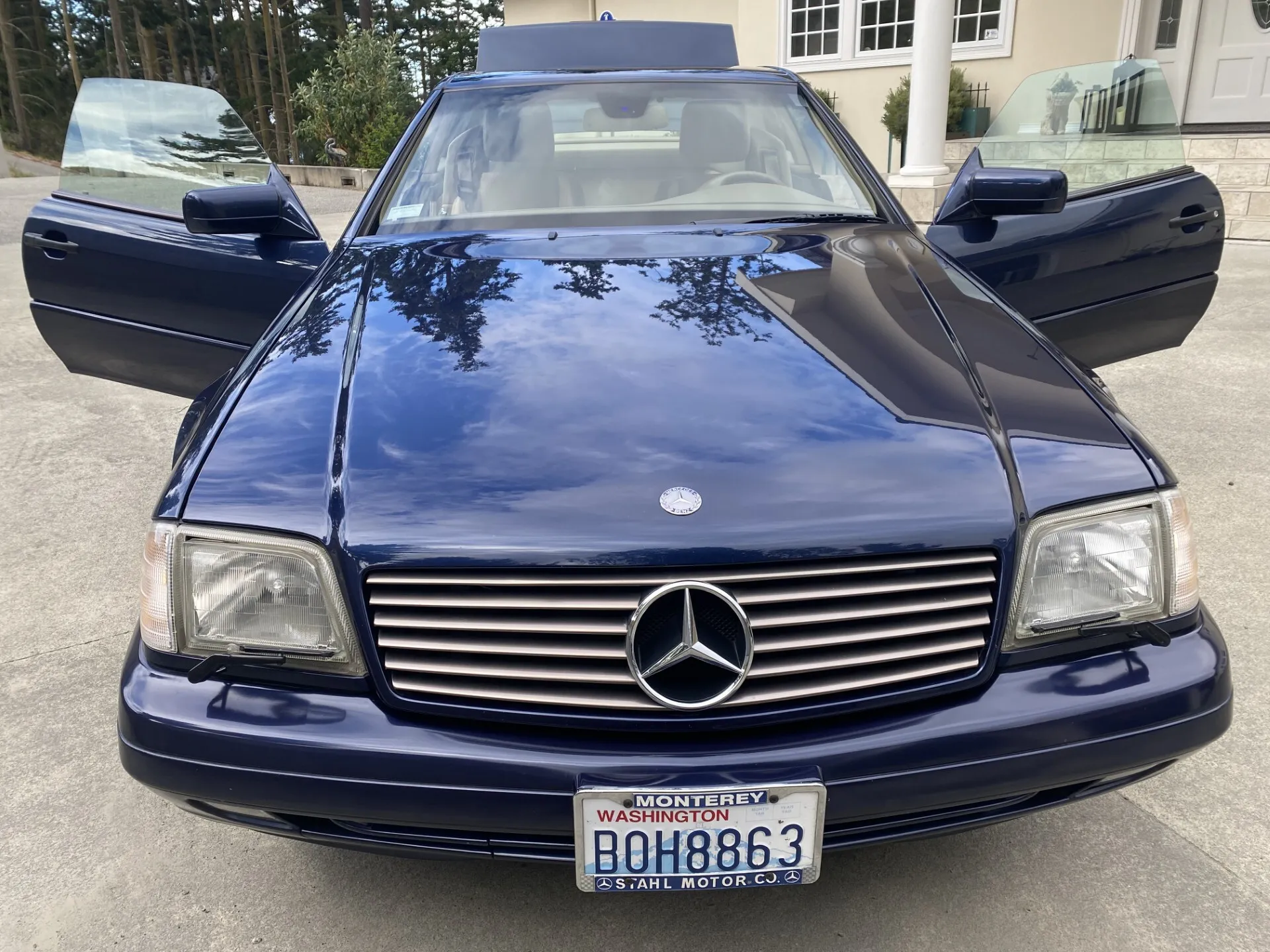 1998 Mercedes-Benz SL500 in Azurite Blue, 41,806 Miles, All
