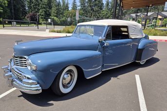 1948 Lincoln Continental convertible * well-maintained with 3-spd and overdrive