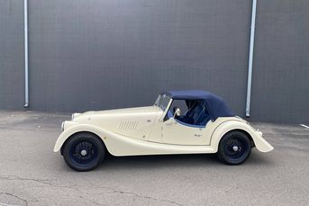 2024 Morgan Plus 4 Fully Loaded and Dressed in Sport Ivory