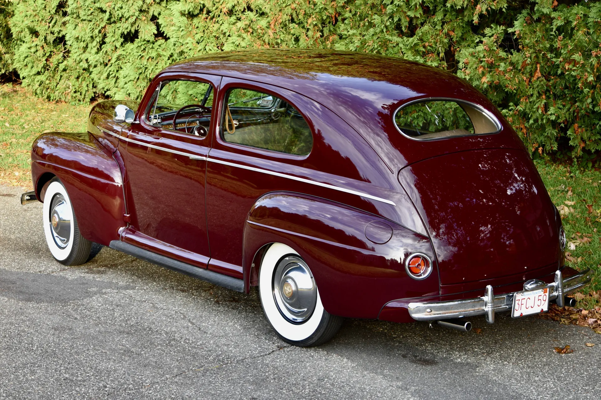 Mild Custom 1941 Ford Deluxe Sedan with Flathead V8 T5 Five-Speed