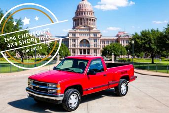 Two-Owner 1996 Chevrolet Silverado K1500 Stepside 4x4 Pickup 60K Miles