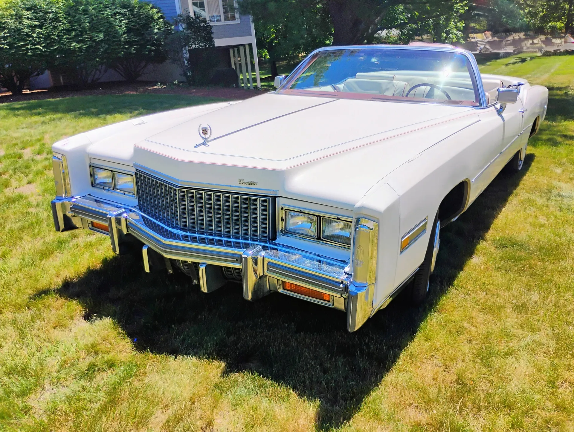 Sold - Drop-Top Dreadnought: 1976 Cadillac Eldorado Convertible