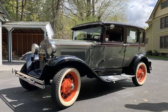 Previously Restored 1930 Ford Model A Deluxe Fordor With Murray Body
