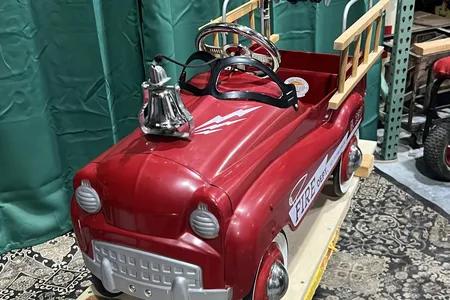 2000 Burns Novelty & Toy Company Fire Truck Pedal Car