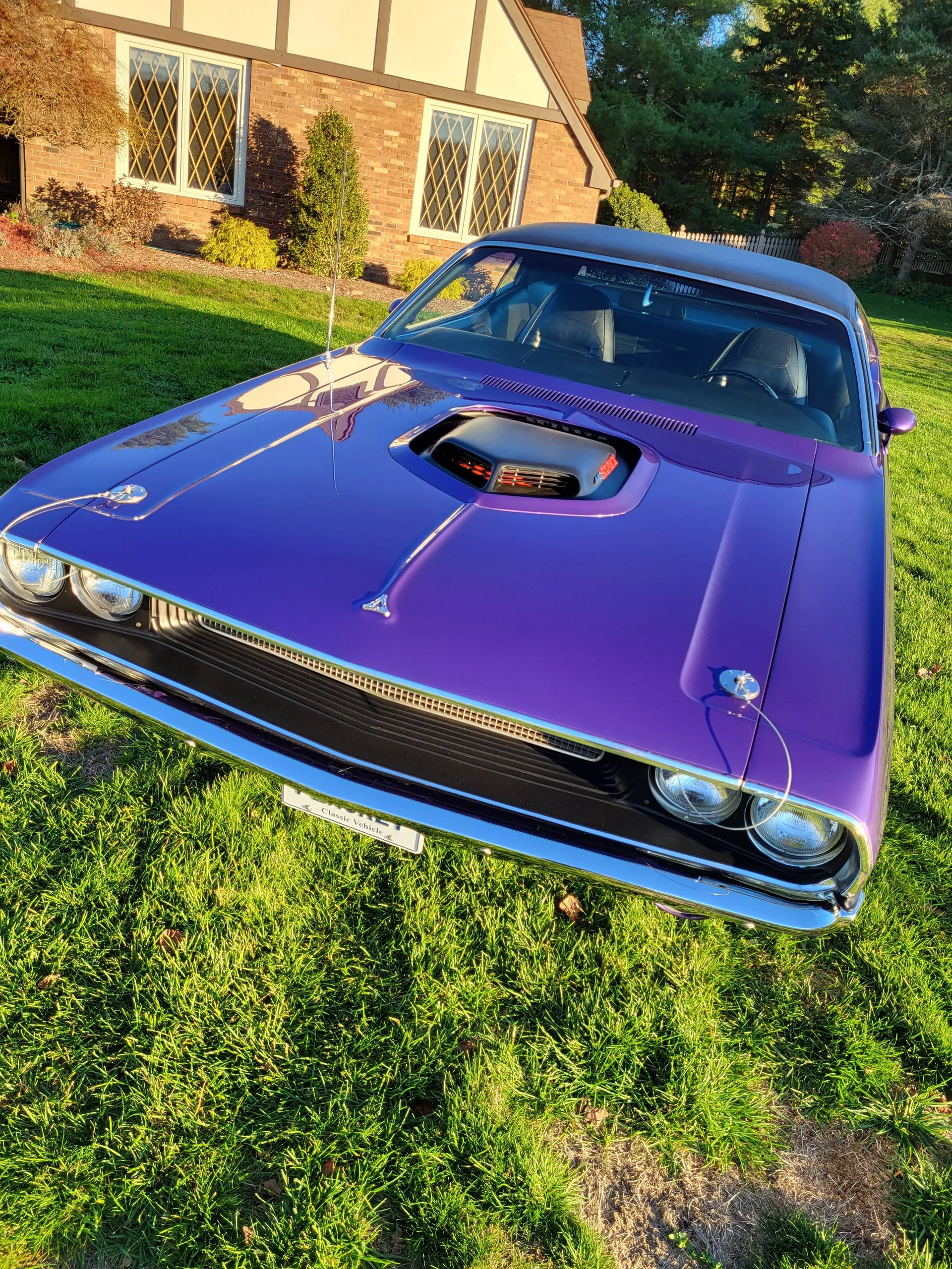Sold - Rotisserie Restored Rare 1970 Dodge Challenger R/T 440 Six
