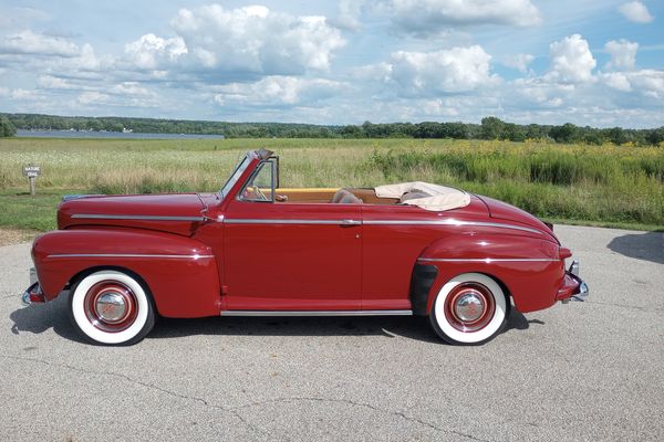 Previously Restored 1946 Ford Super Deluxe Convertible Club Coupe