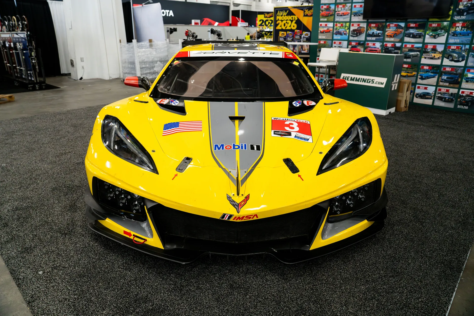 Start digging through your couches… Corvette C8.R-005 hits auction