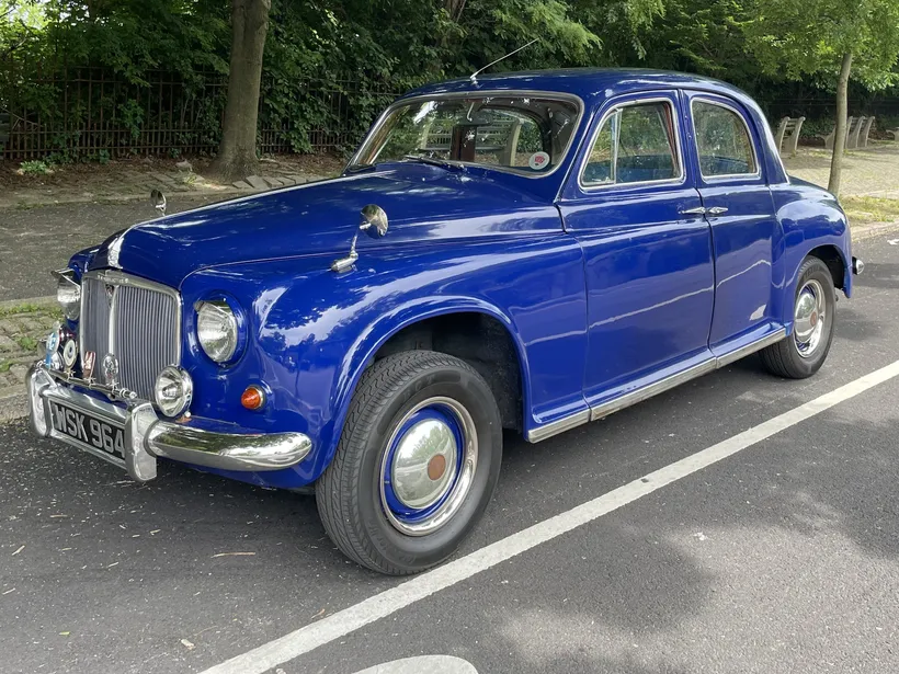 Sold - No-Reserve 1955 Rover P4 Model 75 Sedan - Hemmings.com