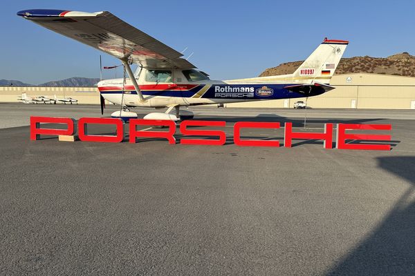 Refurbished Porsche LED Dealership Sign
