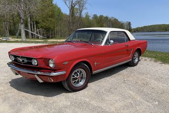 1965 Ford Mustang With a K-Code 289 and a Four-Speed
