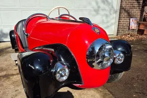 1954 IHLE Schottenring CarConvertible 016 Red and black Black vinyl Kohler 305-cc L-head four-stroke single