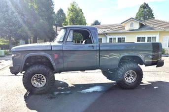 Built for Adventure: 1966 Dodge W100 Sweptline 4x4 Pickup