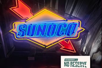 No-Reserve Sunoco Neon Sign