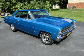 Restored 1966 Chevrolet Chevy II Nova SS Sport Coupe With a 400 V8