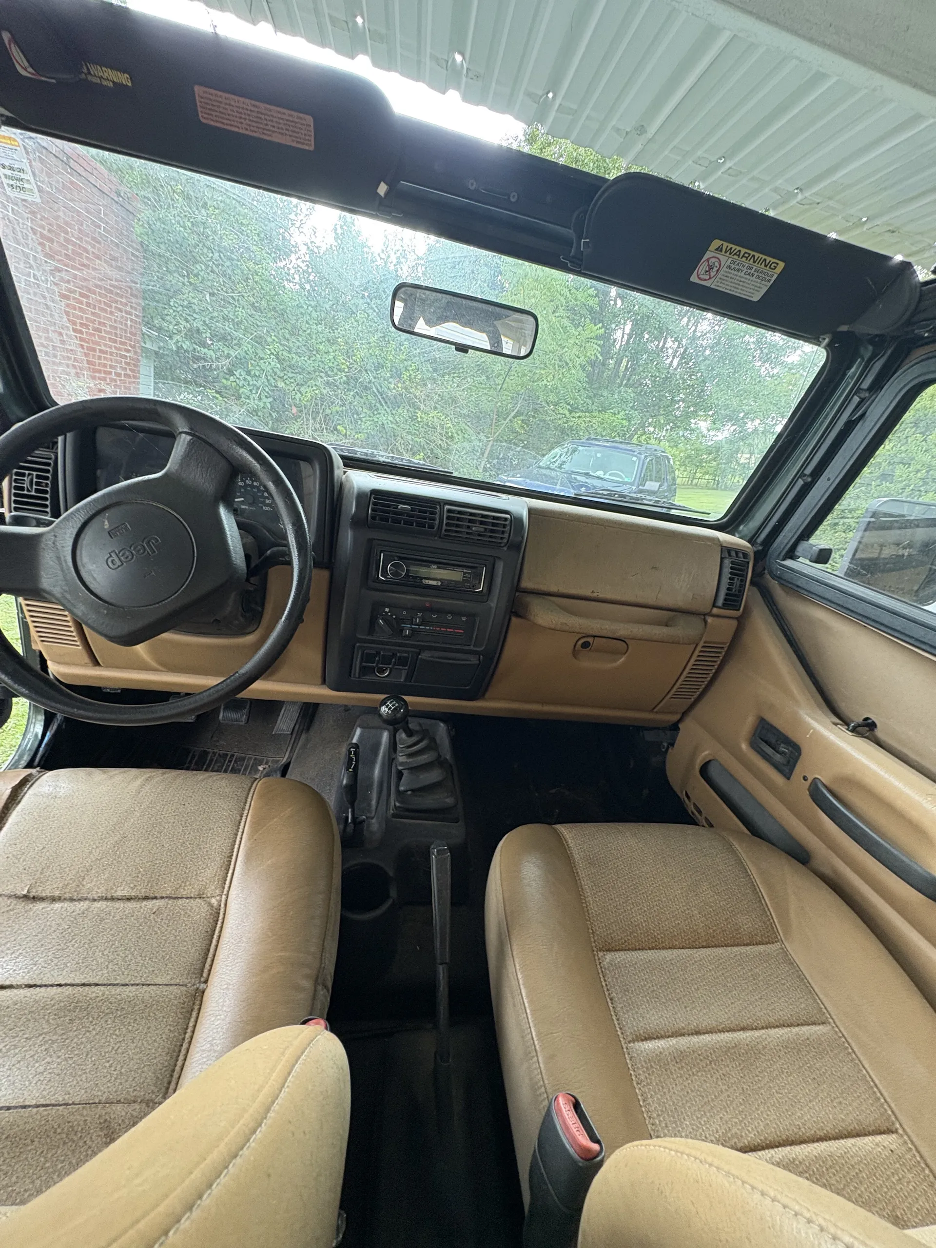 1997 Jeep Wrangler SE 4x4 – Manual Transmission, Soft Top & Dual