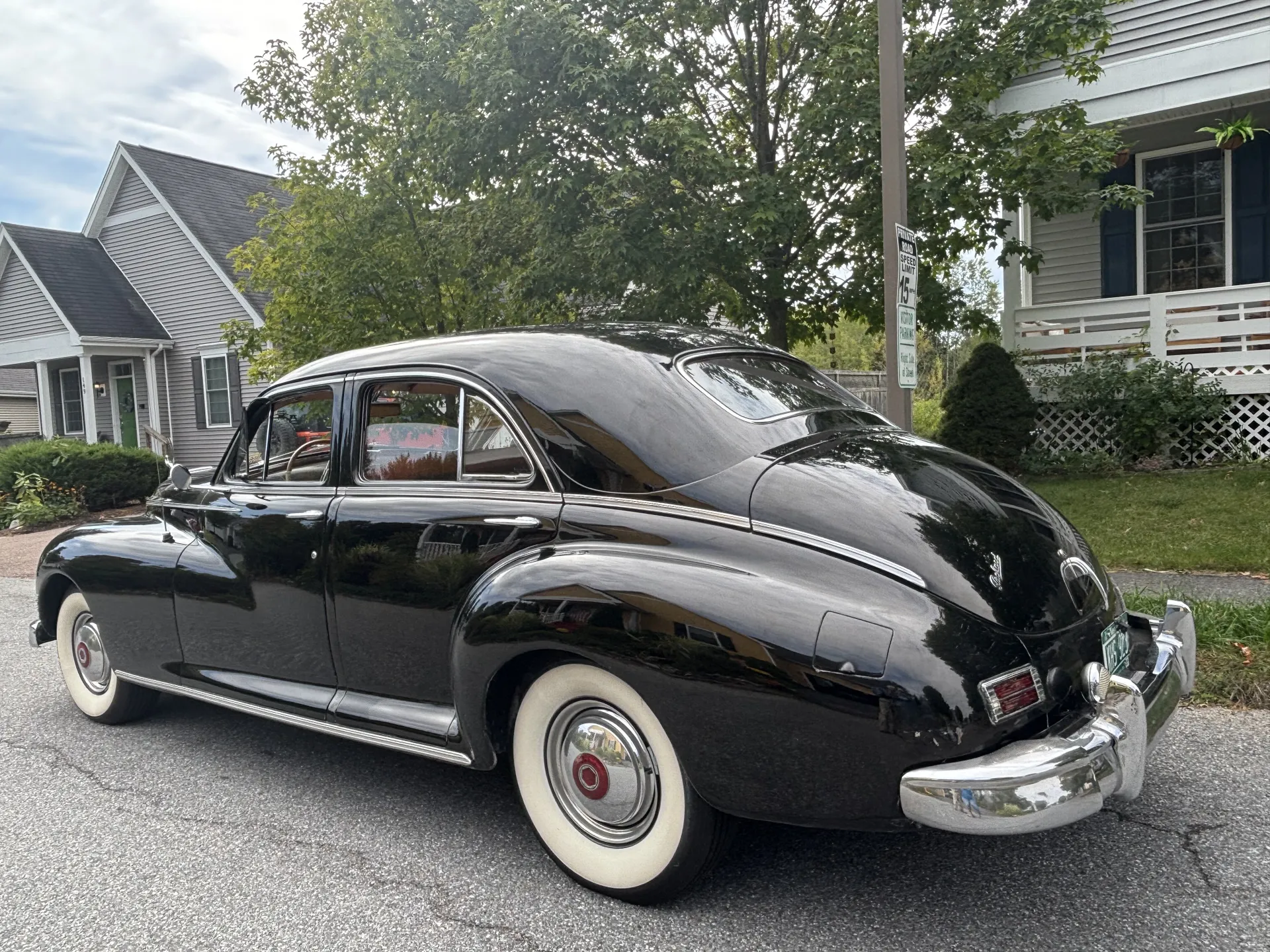 1947 Packard Custom Super Clipper Eight Four-Door Sedan With New