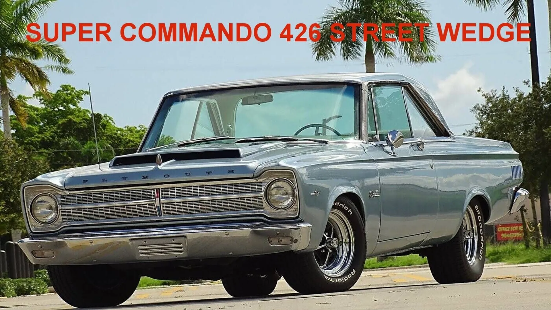 1965 Plymouth Satellite Street Wedge V8 Automatic Hurst Shifter
