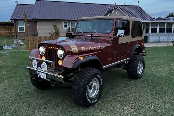 Rebuilt 1978 Jeep CJ7 Renegade 4x4 With an AMC 360 V8